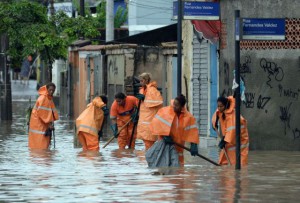 Inundaciones en Rio de Janeiro