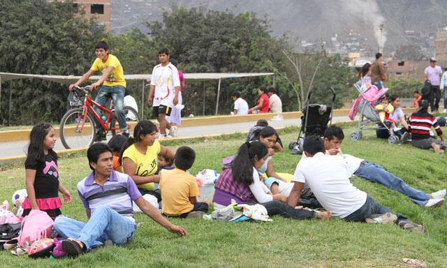 Ingreso a parques zonales de Lima será gratuito este sábado Ingreso a parques zonales de Lima será gratuito este sábado