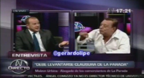 VIDEO: Malzón Urbina y Augusto Thorndike se insultaron en TV VIDEO: Malzón Urbina y Augusto Thorndike se insultaron en TV