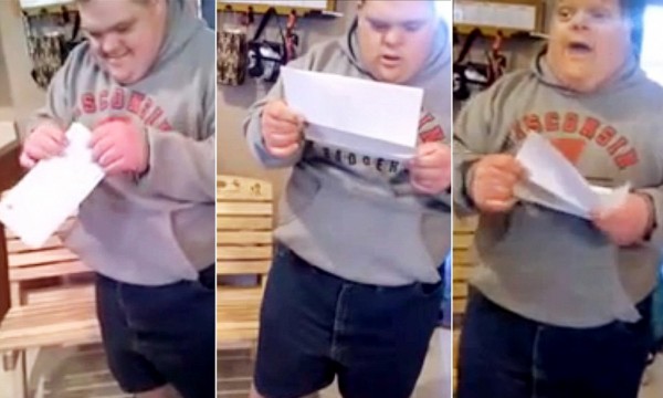 VIDEO: Así reacciono adolescente con síndrome de Down al descubrir que irá a la Universidad VIDEO: Así reacciono adolescente con síndrome de Down al descubrir que irá a la Universidad