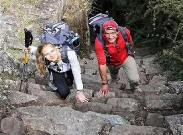 Antonio Banderas lloró al visitar Machu Picchu con su hija.