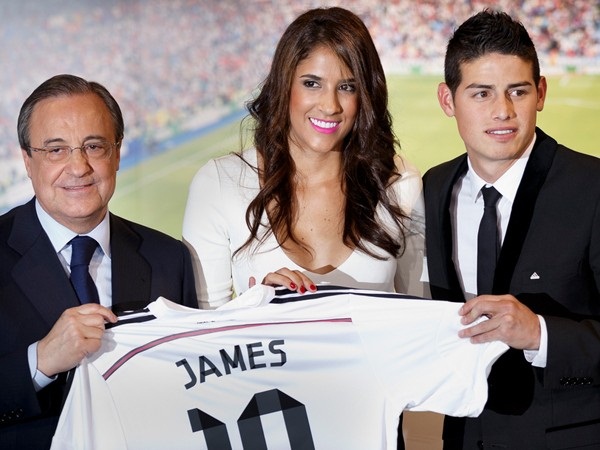 Esposa de James Rodríguez podría fichar por equipo de vóley del Real Madrid.