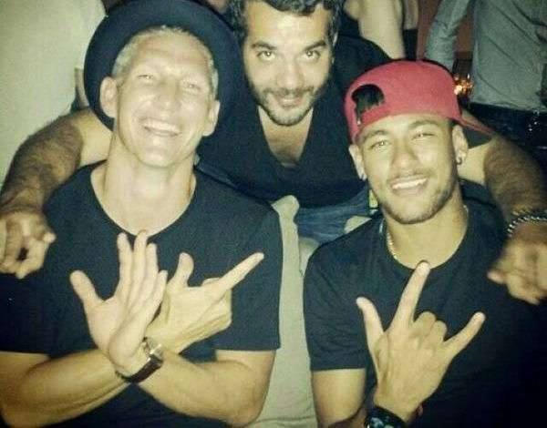 Schweinsteiger celebró su cumpleaños con Neymar.