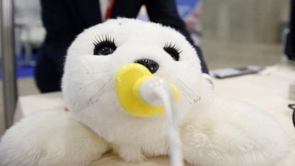 La foca ‘Nuka’, un peluche robotizado que mejora la salud | Fuente: efe