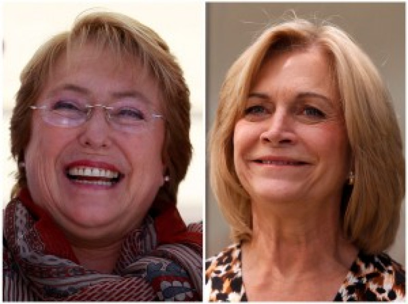 Chilenos eligen entre dos mujeres para presidente.