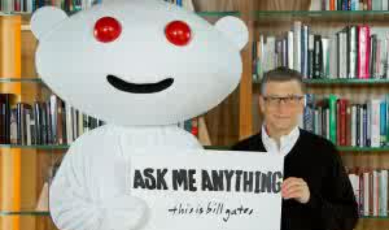 Bill Gates habla de filantropía, tecnología y condones