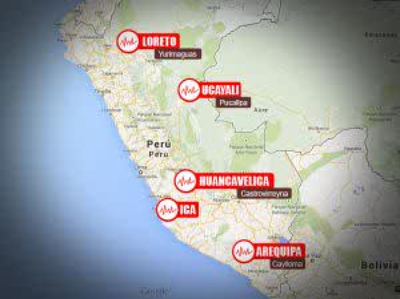 El Perú tiembla: seis sismos en nueve horas