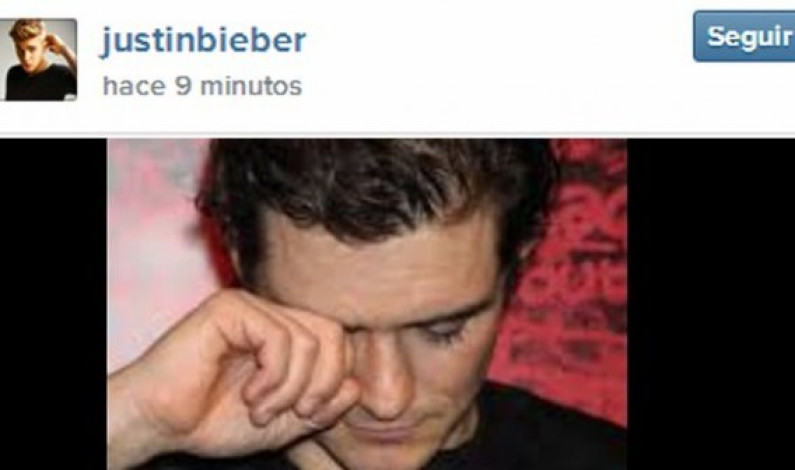 Justin Bieber se burla de Orlando Bloom con esta foto