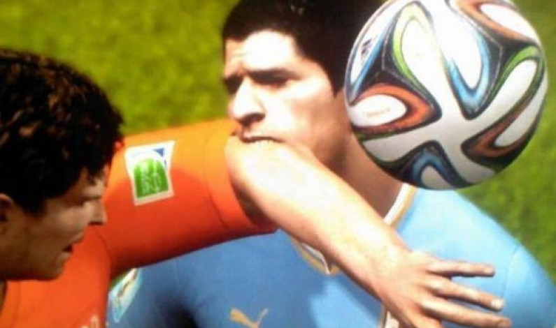 ¿Luis Suárez también morderá en FIFA 15?