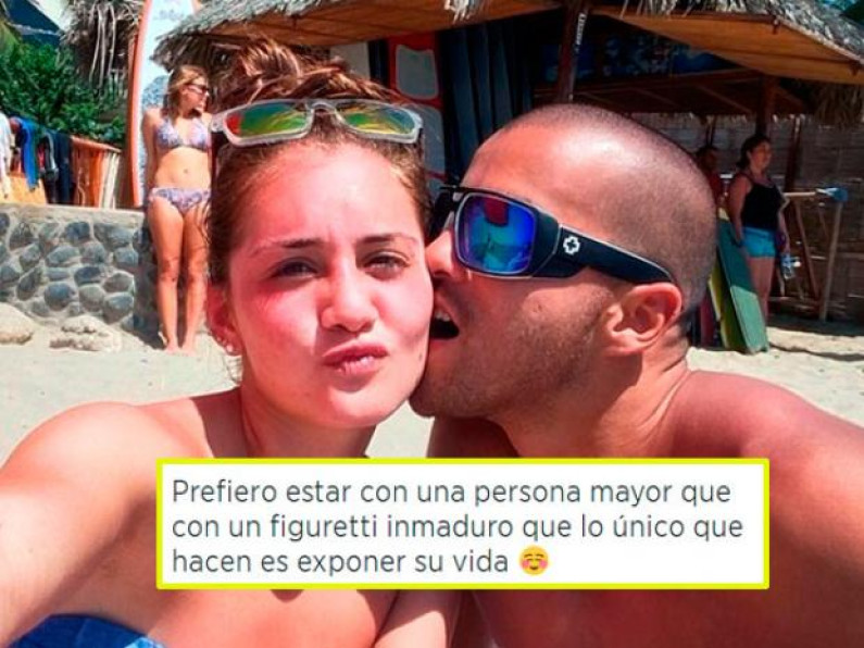Ximena Hoyos es tendencia en Twitter por lucir a novio mayor que ella