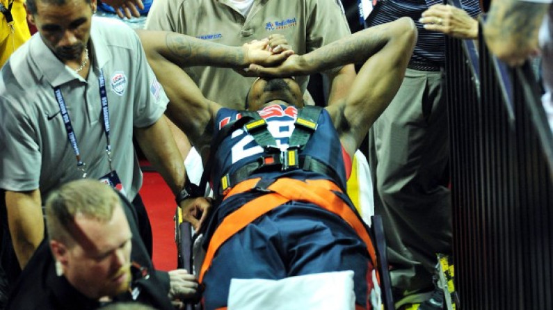 VÍDEO: Mira la impactante y dolorosa lesión de una estrella de la NBA
