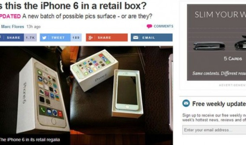 ¿Será este el iPhone 6 que presentará Apple?
