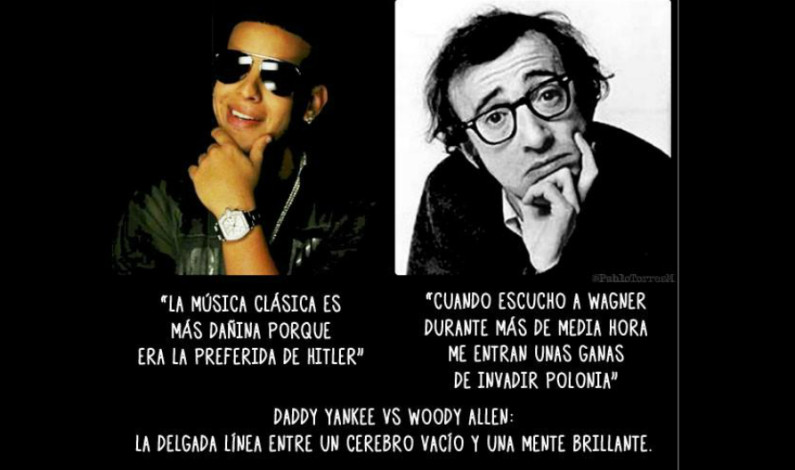Daddy Yankee y los memes por decir que la música clásica es mala porque le gustaba a Adolf Hitler