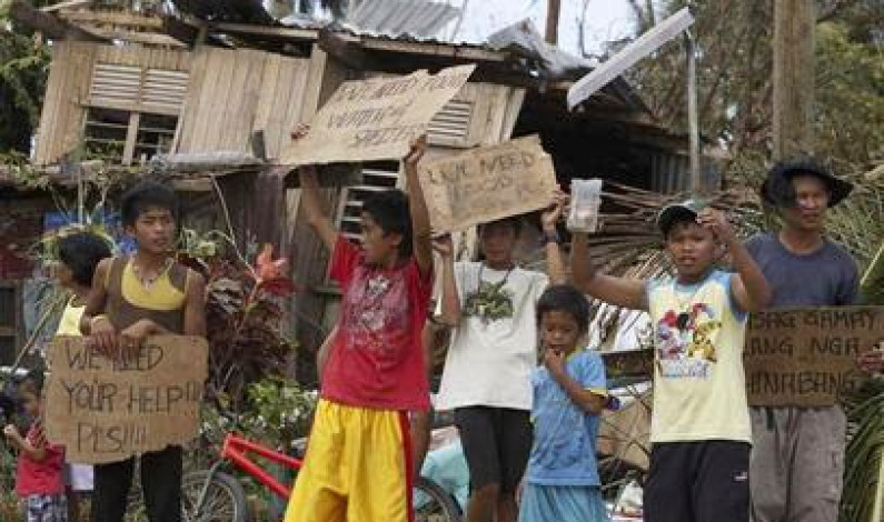 Filipinas desesperada clama por asistencia