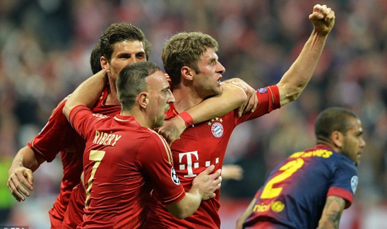 Barcelona sufrió una goleada histórica ante Bayern, en la semifinal de la Champions