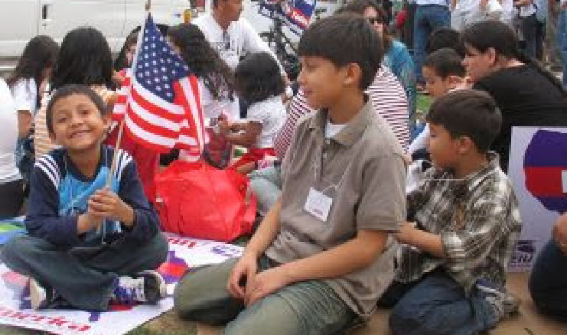 Niños llegan a Washington para pedir la reforma migratoria