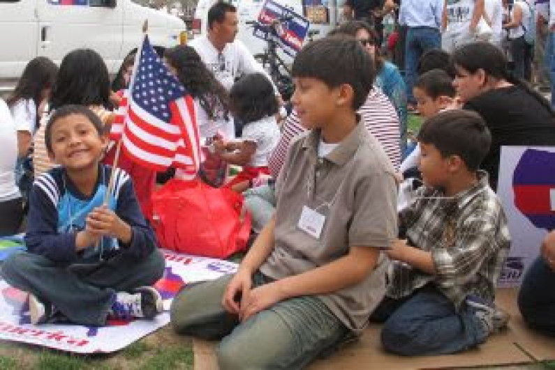 Niños llegan a Washington para pedir la reforma migratoria