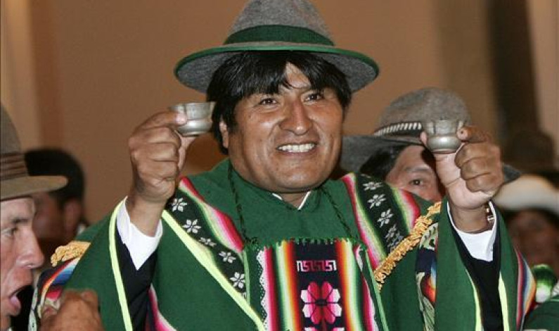 BOLIVIA :  Evo Morales dice : Bolivianos tienen derecho a «volver al mar con soberanía»