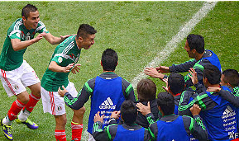 México golea 5-1 a Nueva Zelanda y abraza a Brasil 2014