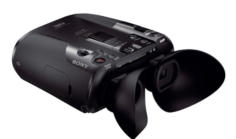 Nuevos  binoculares digitales de Sony DEV-50V que  mejoran el zoom, cuestan $ 2,000.