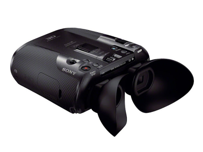 Nuevos  binoculares digitales de Sony DEV-50V que  mejoran el zoom, cuestan $ 2,000.