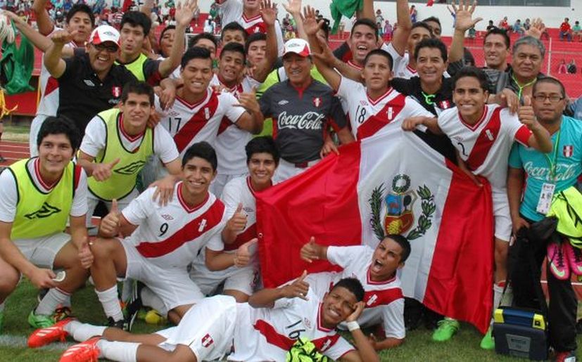Perú Sub 15 enfrenta hoy a Colombia por primer lugar del Sudamericano