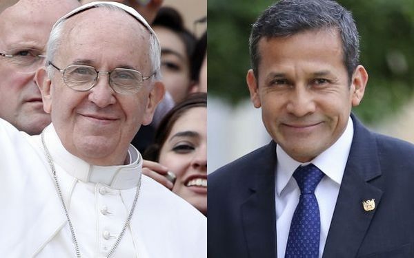 Papa Francisco recibirá al presidente Humala la segunda semana de diciembre