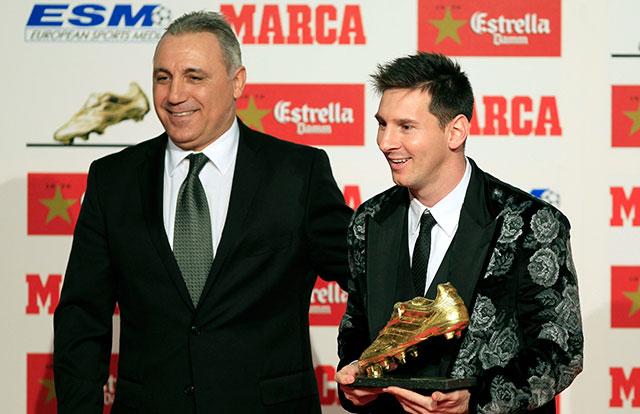 Lionel Messi recibió su tercera Bota de Oro