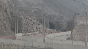 FOTOS DE LA OBRA DEL TUNEL SANTA ROSA OBRA INICIADA POR SUSANA VILLARAN