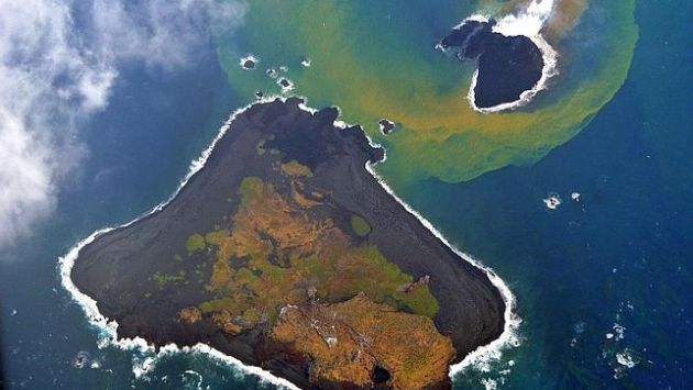 Japón: Nueva isla volcánica duplica su tamaño