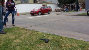 ‘Marcas’ desatan balacera y roban S/.55 mil a empresario