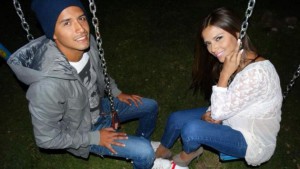 Reimond Manco y su esposa