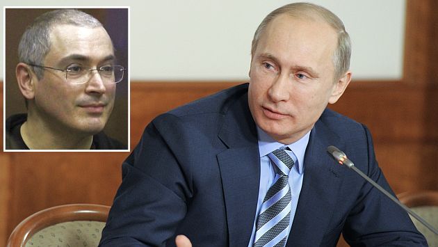 Vladimir Putin indultó a su mayor enemigo político, Mijaíl Jodorkovski