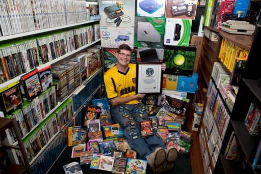 Hombre gana récord Guinness con 10.607 videojuegos