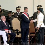 Por primera vez en la historia una mujer es la "Espada de Honor" del Ejercito del Perú
