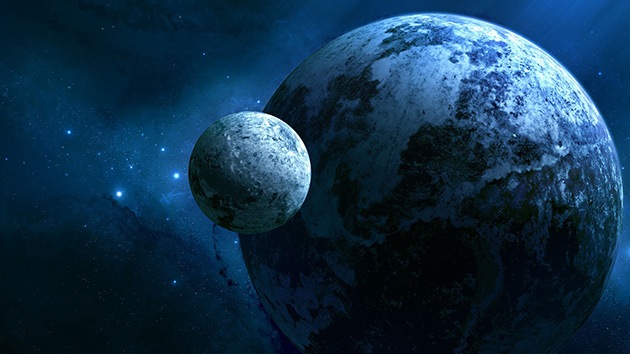 Detectan por primera vez un planeta sin estrella, pero con satélite