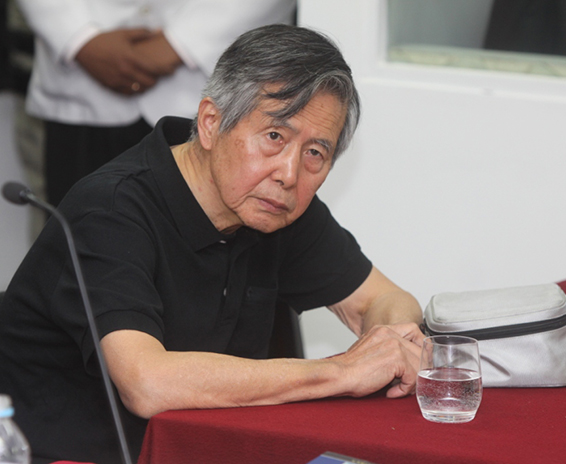 Inpe desconoce trámite para internar a Alberto Fujimori