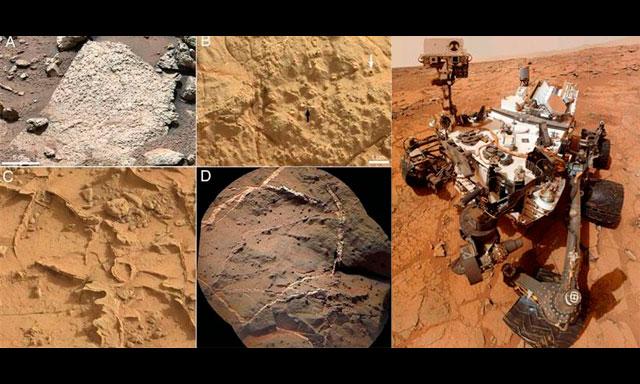 Curiosity encuentra evidencias de antiguo lago en Marte