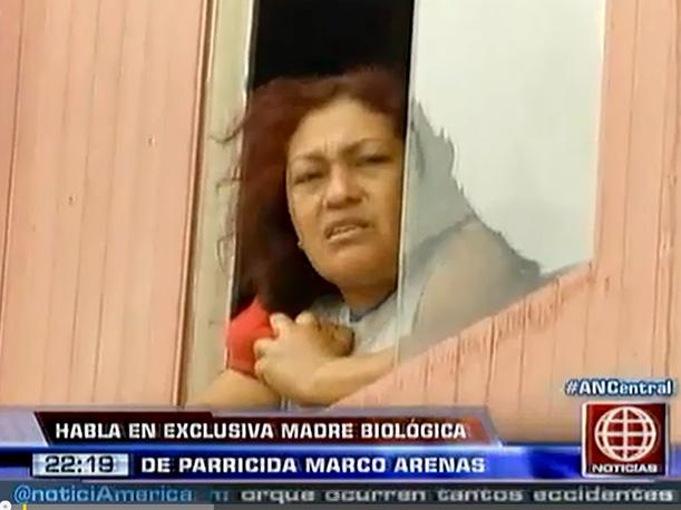 Aparece madre biológica de asesino Marco Arenas