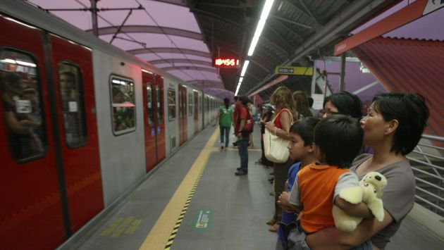 Indecopi, MTC y Ositran analizan quejas de usuarios del Metro de Lima