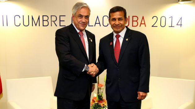 La Haya: Humala y Piñera se comprometen a cumplir el fallo “a la brevedad”