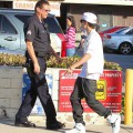 Justin Bieber fue intervenido por la policía en su casa de Los Ángeles