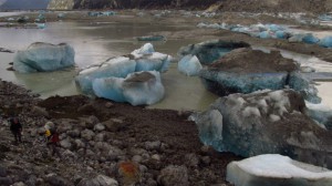 un enorme lago chileno desaparece en una noche