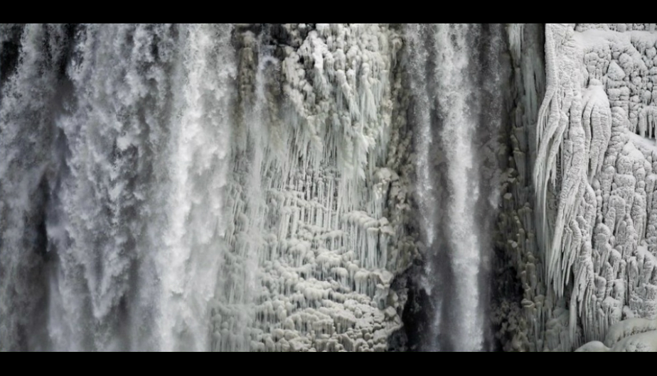 Vórtice polar: ni las Cataratas del Niágara se salvaron del frío