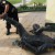 Trujillo: desconocidos destruyeron estatua de héroe de la PNP