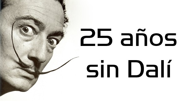 Recordamos a Salvador Dalí a 25 años de su muerte