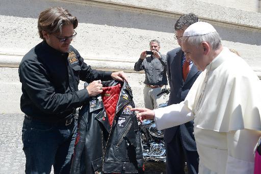 La Harley Davidson del papa Francisco sale a subasta