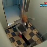 Bromas japonesas de miedo: Ascensor se queda sin suelo