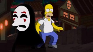 Los Simpson rinden homenaje a Hayao Miyazaki con genial secuencia