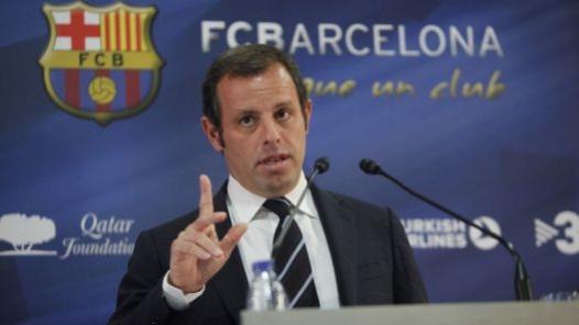 Sandro Rosell decidió renunciar al cargo de presidente del Barcelona por el caso Neymar